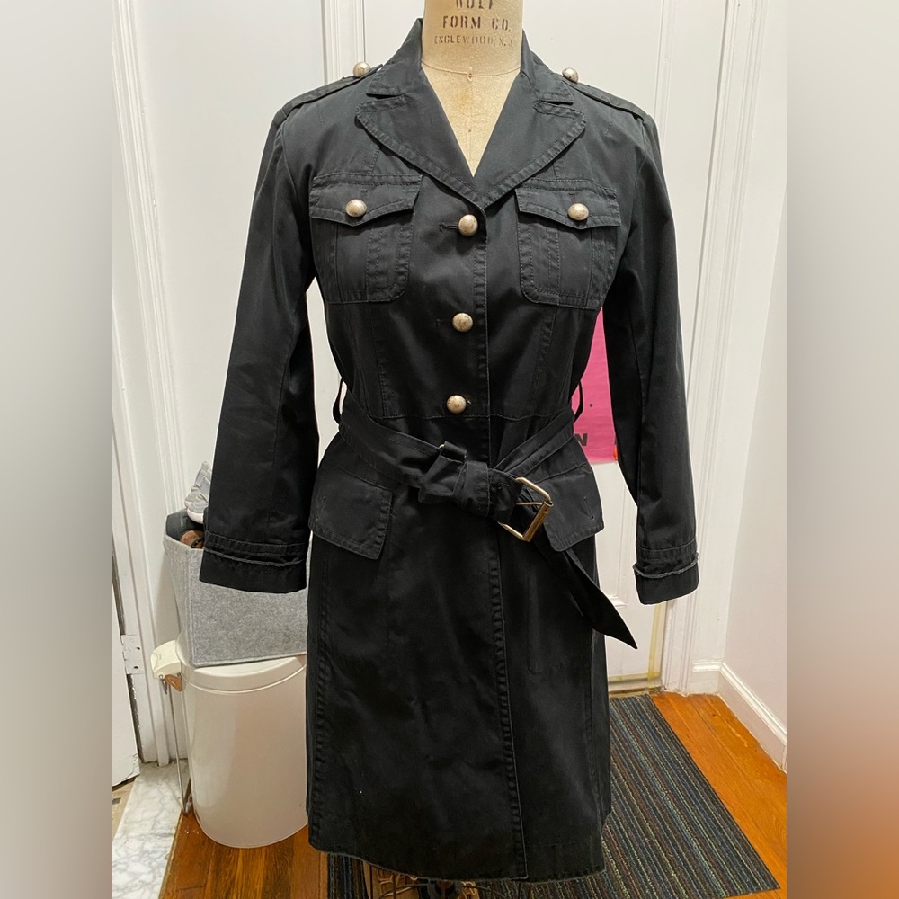 Marc jacobs cotton trench coat